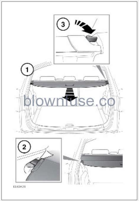 2023 Land Rover Discovery Sport Load Carrying Owners Manual Blown Fuse