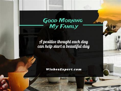 35+ Good Morning Family Quotes And Wishes