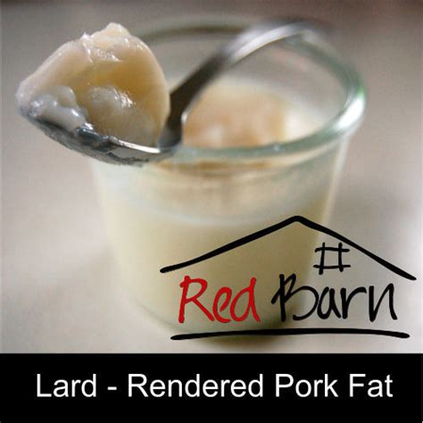 Lard Rendered Pork Fat G