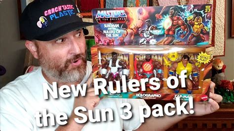 Motu Sun Man Rulers Of The Sun Pack Kikto Holographo Zap Man