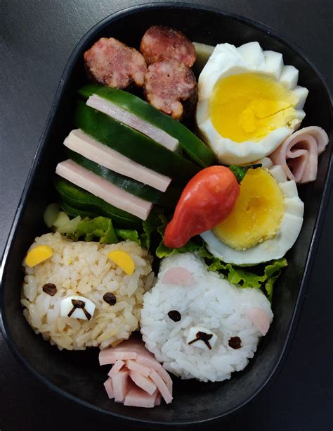 Rilakkuma And Korilakkuma Bento R Bento