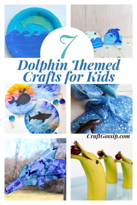 Dolphin Themed Crafts For Kids – Craft Gossip