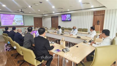 คณะผู้บริหารจาก Vietnam National University ร่วมหารือความร่วมมือทาง