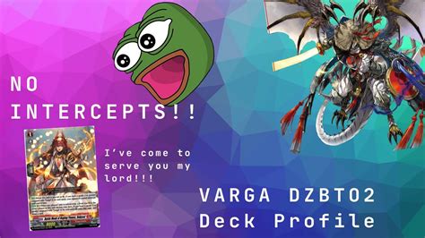 Varga Dragres Deck Profile Post DZBTO2 YouTube