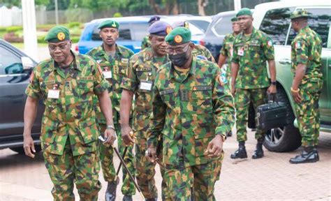 Major Shake Up In Nigerian Army As Nine Generals Retire Naijinfo