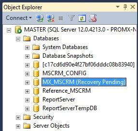 How To Remove Recovery Pending In SQL Server Query Resolved