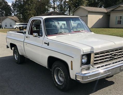 Chevrolet C Pickup White Rwd Automatic Silverado For Sale