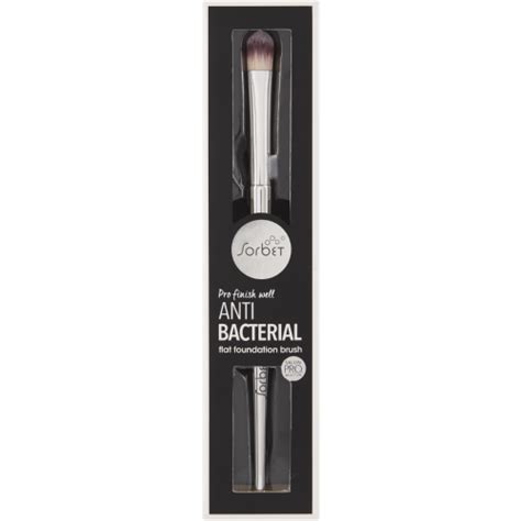 Sorbet Antibacterial Flat Foundation Brush Clicks