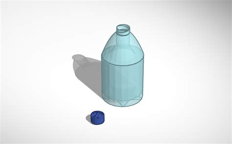 3d Design Ttwater Bottle Tinkercad