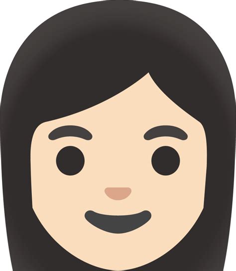 Woman Light Skin Tone Emoji Download For Free Iconduck