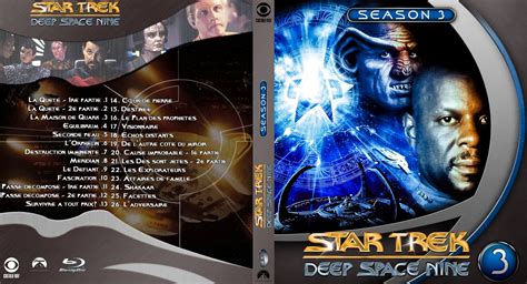 Jaquette Dvd De Star Trek Deep Space Nine Saison 3 Custom Blu Ray