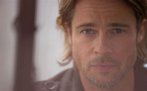 Download American Actor Celebrity Brad Pitt Hd Wallpaper