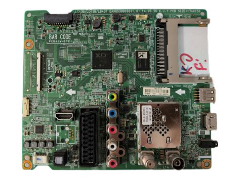 Материнская плата (main board) от телевизора LG 42LB561V / EAX65388006 ...