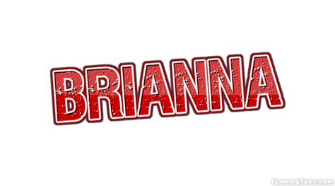 Brianna Logo Free Name Design Tool From Flaming Text