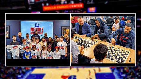 Ers Daryl Morey Paul Reed De Anthony Melton Host Chess Event