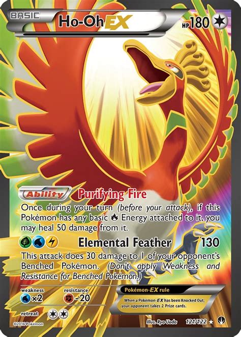 Ho Oh Ex Pokemon Card