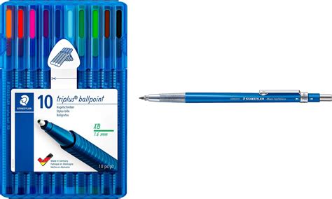 Staedtler Ball Point Pen In Triangular Shape Staedtler Mars Technico