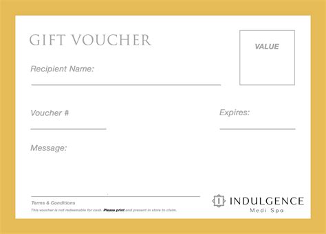 $50 Gift Voucher – Indulgence