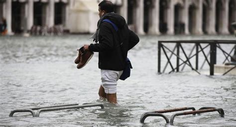 Inundaciones En Venecia El Agua Alta No Da Tregua Y Alcanza Los