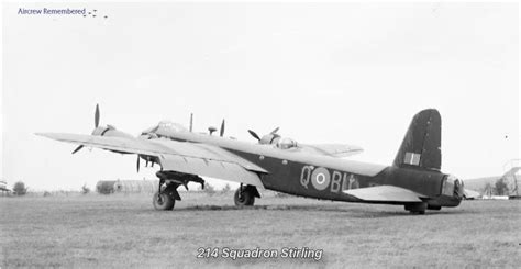 214 Squadron Stirling I Ef362 Bu N Fo Cooper