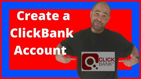 How To Create A Clickbank Account Video Youtube