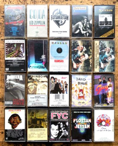 Make Your Own Cassette Bundle Nirvana Sex Pistols Pink Floyd