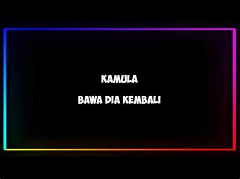 Mahalini Versi Rock Bawa Dia Kembali KamuLa YouTube