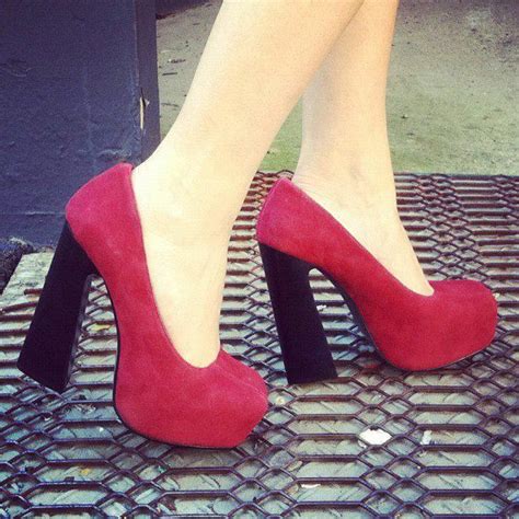 Red Suede | Heels, Suede, Red suede