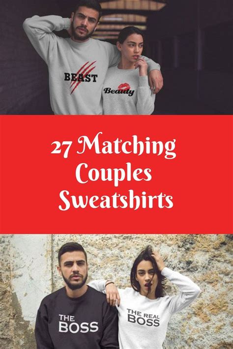 The Greatest Matching Sweaters For Couples 😘👌 Matching Couples Sweatshirts Couples Sweaters