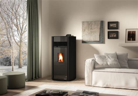 Stufa A Pellet Ecofire Bianca Lux 9 Pro 2 Aria Palazzetti