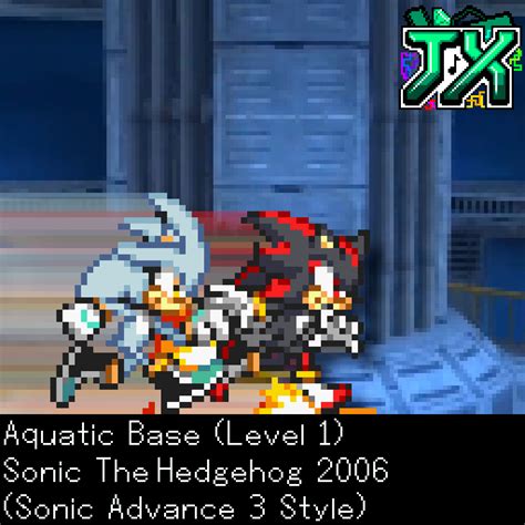 32 Bit GBA Aquatic Base Level 1 Sonic 2006Sonic Advance 3 Style