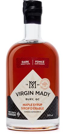 Dark maple syrup biologique - Virgin Mady