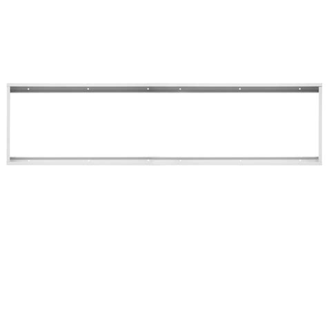 Ecd Germany Cadre De Panneau LED 120x30 Cm Blanc Froid 42W Avec