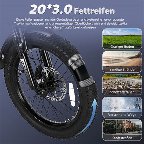 Fafrees Faltbar Elektro Dreirad E Bike Zoll R Der Fahrrad W