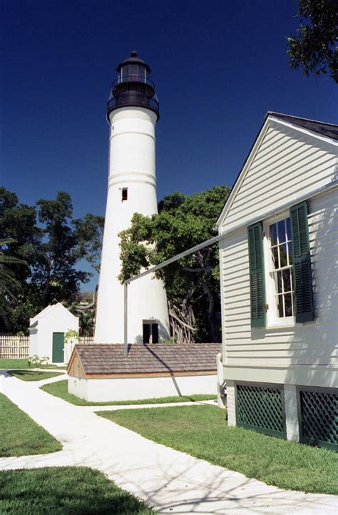 Florida Memory • View Of The Key West Lighthouse As Viewed From The