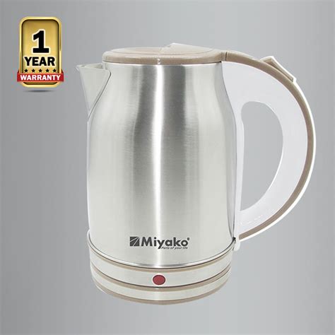 Miyako MJK-805 Electric Kettle - 1.8 Liter - Silver