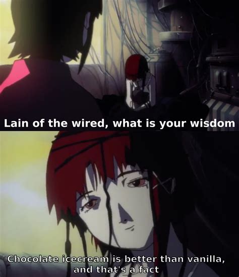 [serial experiments lain], it's...weird : r/retroAnimemes