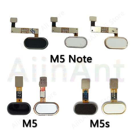 Home Key Fingerprint Return Button Touch ID Sensor Flex Cable For Meizu