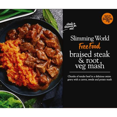 Slimming World Braised Steak And Root Veg Mash 550g Meals Iceland Foods