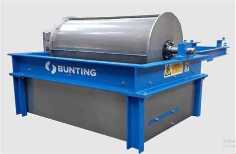 Drum Type Magnetic Separator Capacity Ton Hour At Best Price In