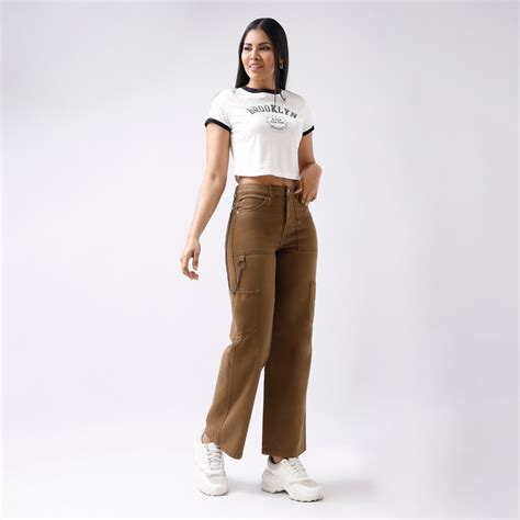 Ripley PANTALÓN URBANO ALGODÓN PALAZZO MUJER KANSAS K14266 CARPINTERO