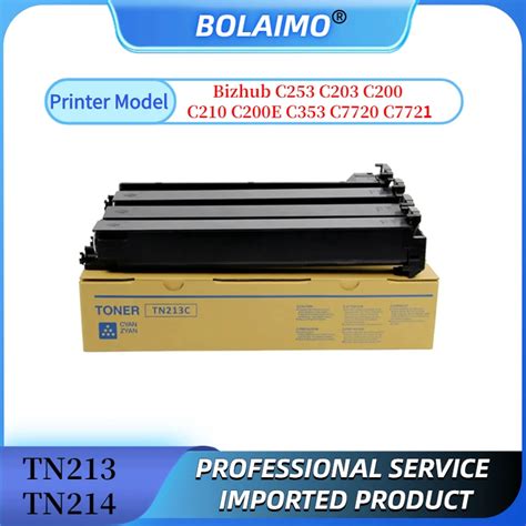 TN213 TN214 TN314 Toner Cartridge For Konica Minolta Bizhub C253 C203