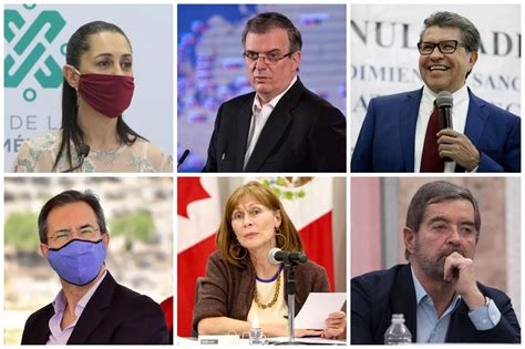 ¿ebrard ¿sheinbaum ¿monreal Los Destapados De Morena Hacia 2024