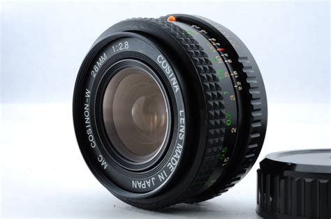 コシナ Cosina Mc Cosinon W 28mm F28 ペンタックス Kマウント Mf 一眼レフ カメラレンズ 管q1338