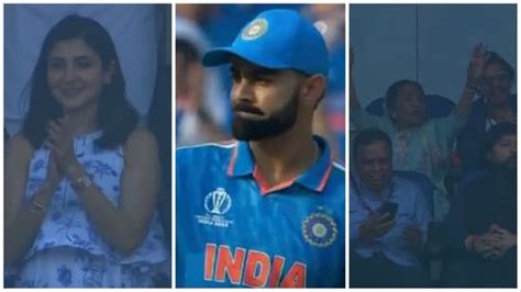 Anushka Cheers For Virat As He Scores Shah Rukh Wins Hearts Watch