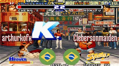 Real Bout Fatal Fury Sp Arthurkofx Br Vs Clebersonmaiden Br