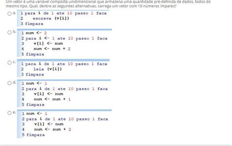 Um Vetor Uma Vari Vel Composta Unidimensional Que Armazena Uma