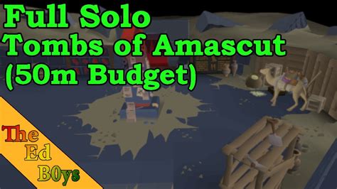 Osrs Full Tombs Of Amascut Solo Raids 3 50m Budget Toa Example