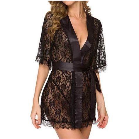 Nuisette Femmes Sexy Lingerie Babydoll Vêtements de Nuit Sous Vêtements