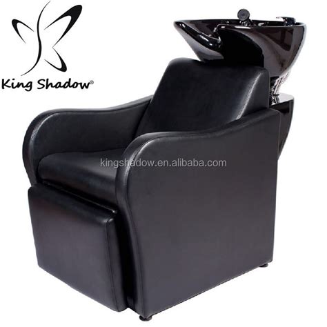 Kingshadow Barber Shop Salon Furniture Set Shampoo Chairs Backwash Bowl